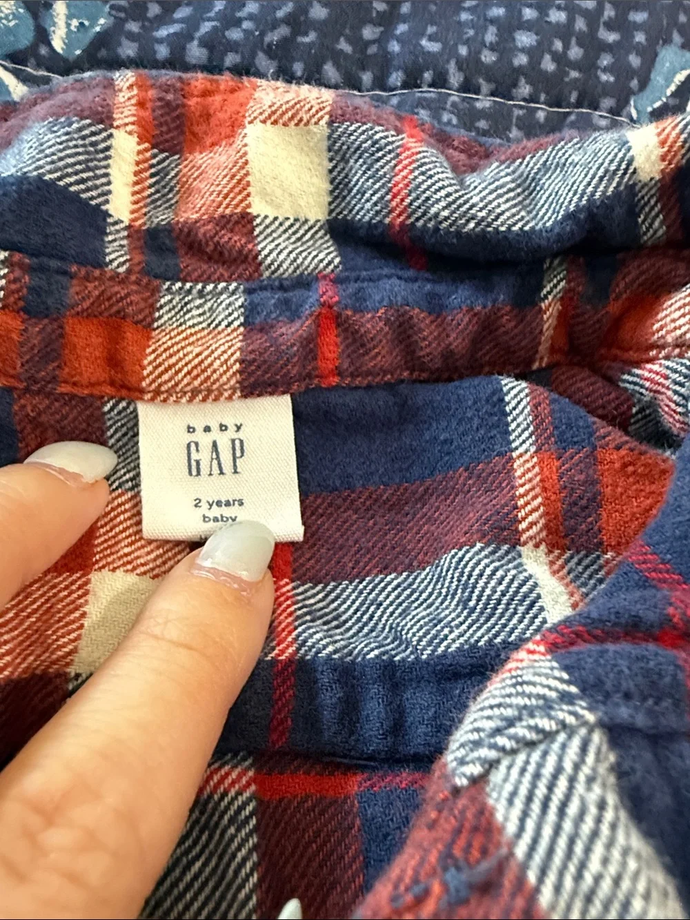 2 Plaid Flannel Button Ups